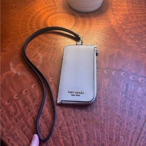 Kate Spade card case lanyard